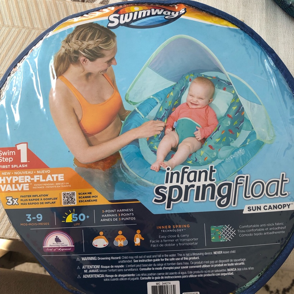 Infant spring float